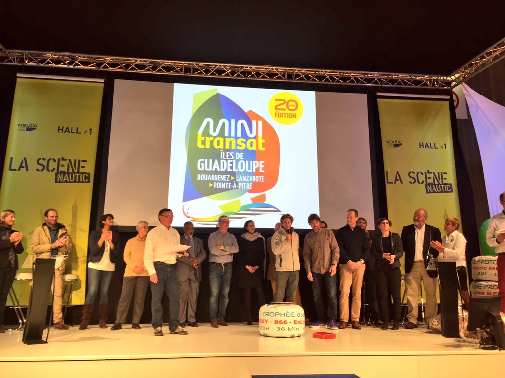 MiniTransat2015's tweet image. Bravo @ianlipinski , vainqueur du classement Ocean Bio-Actif #serie #minitransat2015