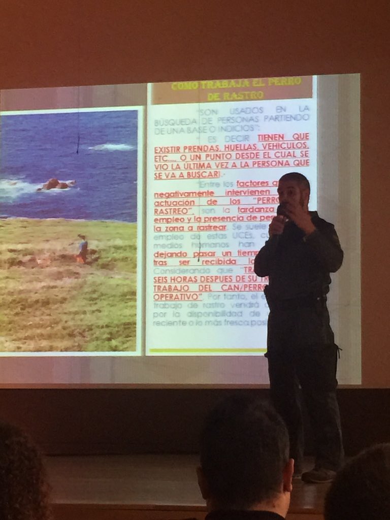 FranCorSal's tweet photo. Ponencia cans de seguridade e rescate da garda civil #XornadaBergondo https://t.co/DEav6Ot7pU