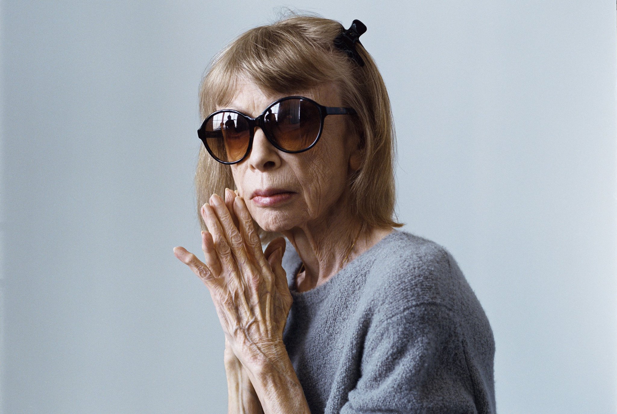 Happy birthday, Joan Didion. May you receive all the new hair clips you deserve.  