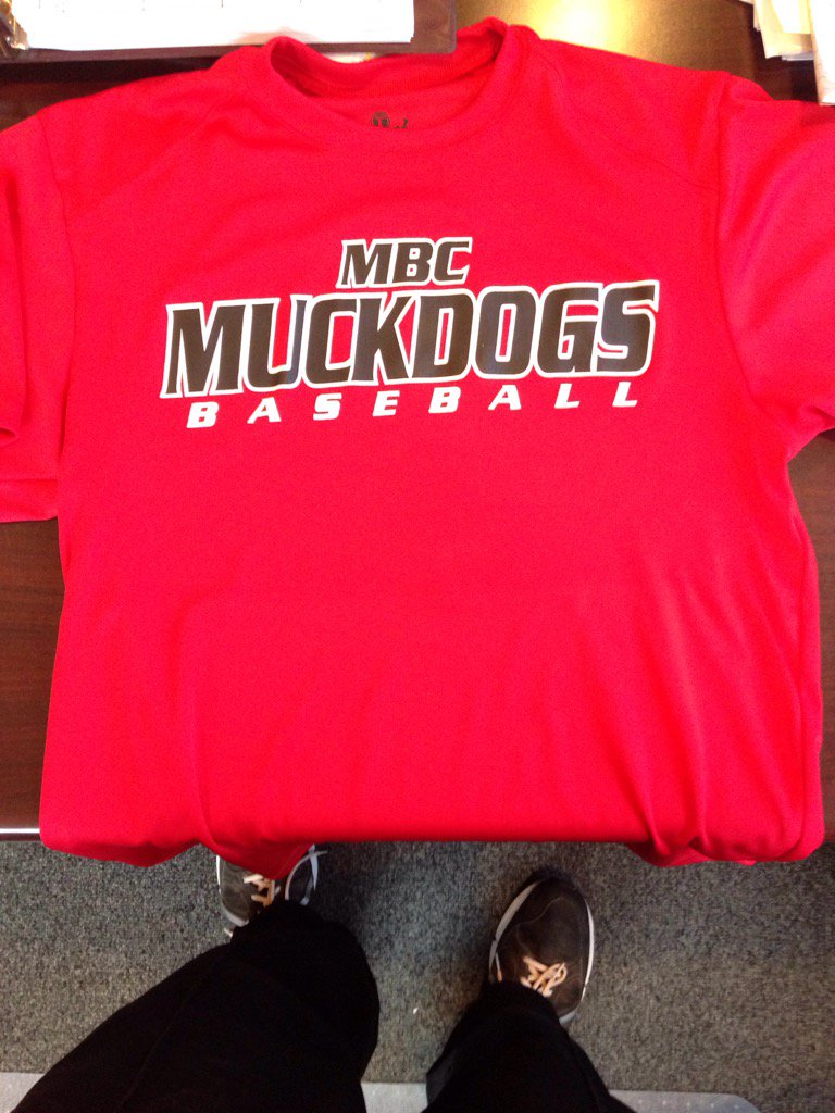 MBC Muckdogs BSB (@mbcmuckdogbsb) on Twitter photo New practice shirts for offseason workouts looking fresh New practice shirts for offseason workouts looking fresh