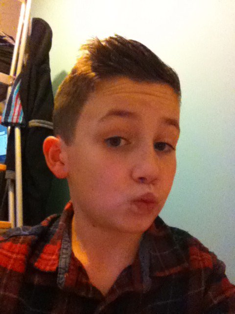 2004Reece's tweet photo. Just had my haircut https://t.co/YsfT9hpNQL