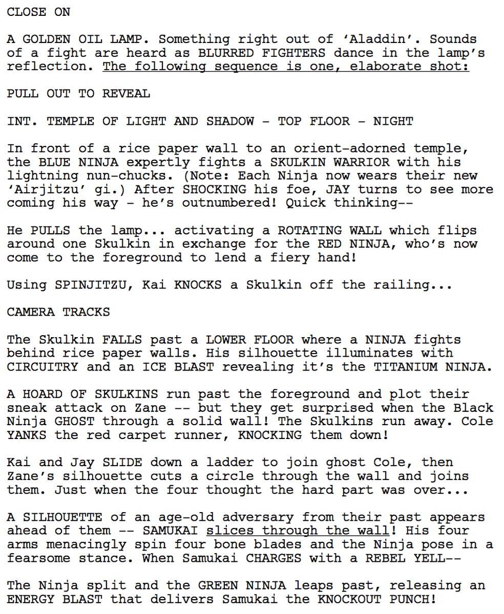 brothershageman's tweet photo. First draft of page one. Season 6. Happy Ninja Day. https://t.co/i1uP7BWyx0