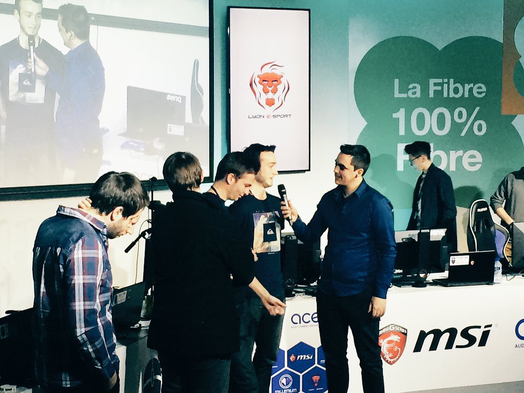 LyoneSport's tweet image. C'est les Guardians, grands habitués de nos LANs, qui prennent la 3eme place de @AcensiUL ! Grande finale incoming !