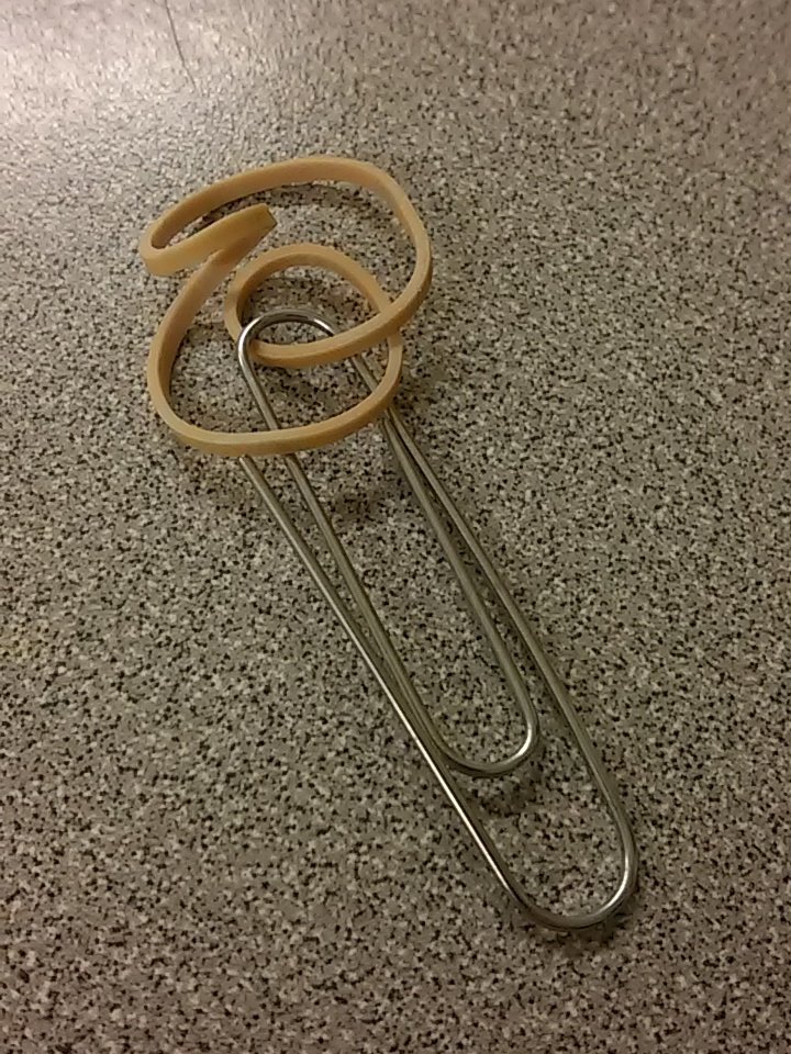 Another boring day at work.... flinging rubber bands and paper clips at my servants