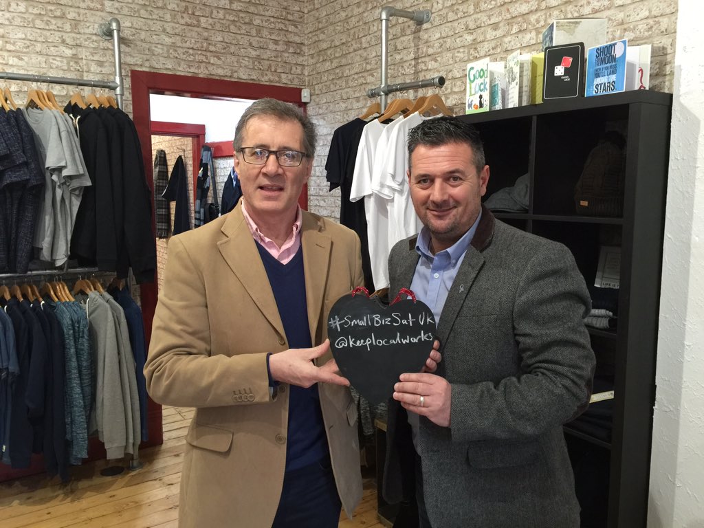 MarkPawsey's tweet photo. I met some great independent Rugby traders today @rugbytowntweets @keeplocalwarks #SmallBusinessSaturday https://t.co/AqJNjTHPK7