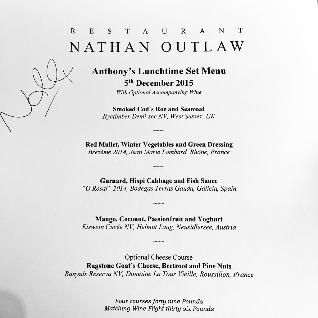 <a href="/Nathanoutlaw/">Outlaw Nathan</a> Thanks for an #awesome #lunch mate. Simply beautiful. ⭐️⭐️ <a href="/SpicyTunaTaco/">Katherine Nomura</a>