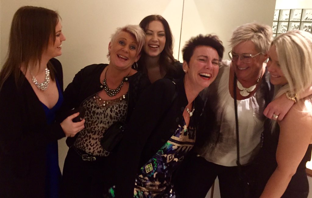 SKILLSAnna's tweet photo. Julbord igår! Kanon! Tack @TommyNilsson @UnoSvenningsson @patrikisaksson   Peter Siepen och SKILLSARNA ❤️ https://t.co/SbT1EUAiIK