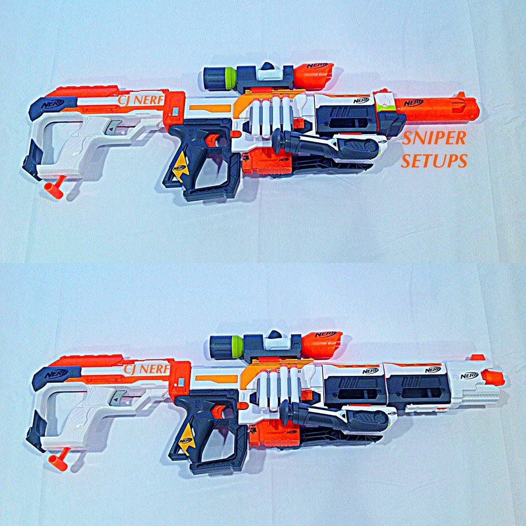 NERF COMBOS  SNIPER EDITION! 