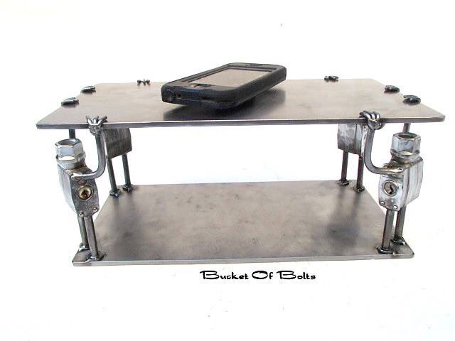 BucketObolts's tweet image. Cell phone rack. This was commissioned #bucketofbolts #cellphone #cellphonestorage