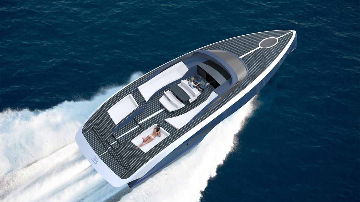 verge's tweet image. Here’s that $2.2 million Bugatti yacht you didn’t know you needed theverge.com/2015/12/5/9850…
