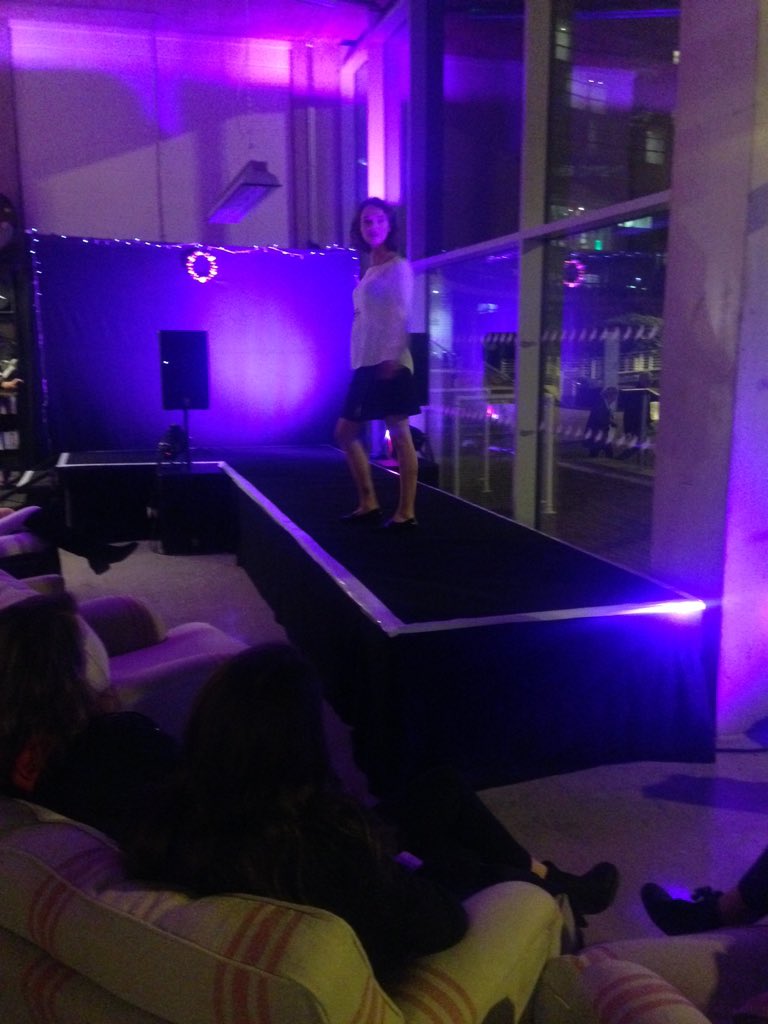 otbfestival's tweet photo. Catwalk number 1 underway! Live fashion from the comfort of  a sofa https://t.co/OunPwsTWDB