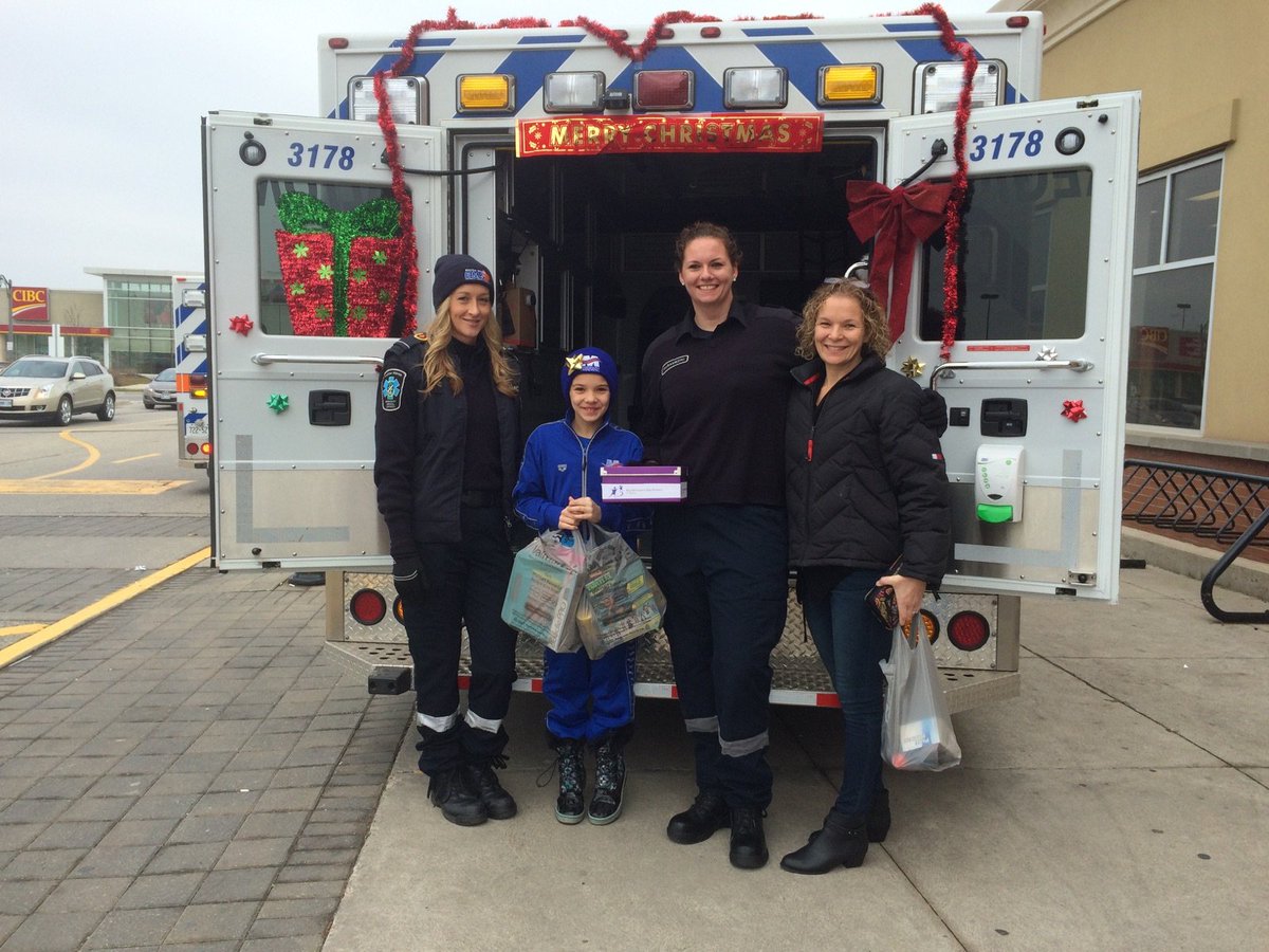First toy donation thank you Coolen family <a href="/HaltonMedics207/">Halton Paramedic Union (OPSEU Local 207)</a> appreciates your support