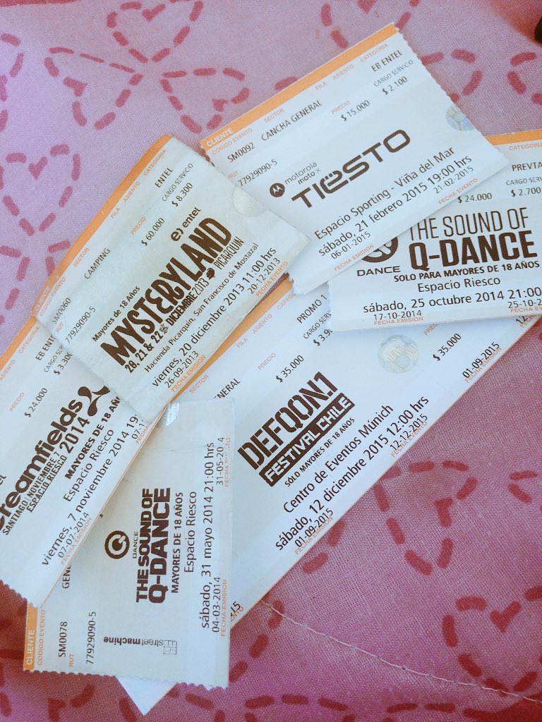 natitorresp's tweet photo. Mis bebés 😍 se vieneeeee 😱 #DefqonChile https://t.co/PTo9N9UwHu