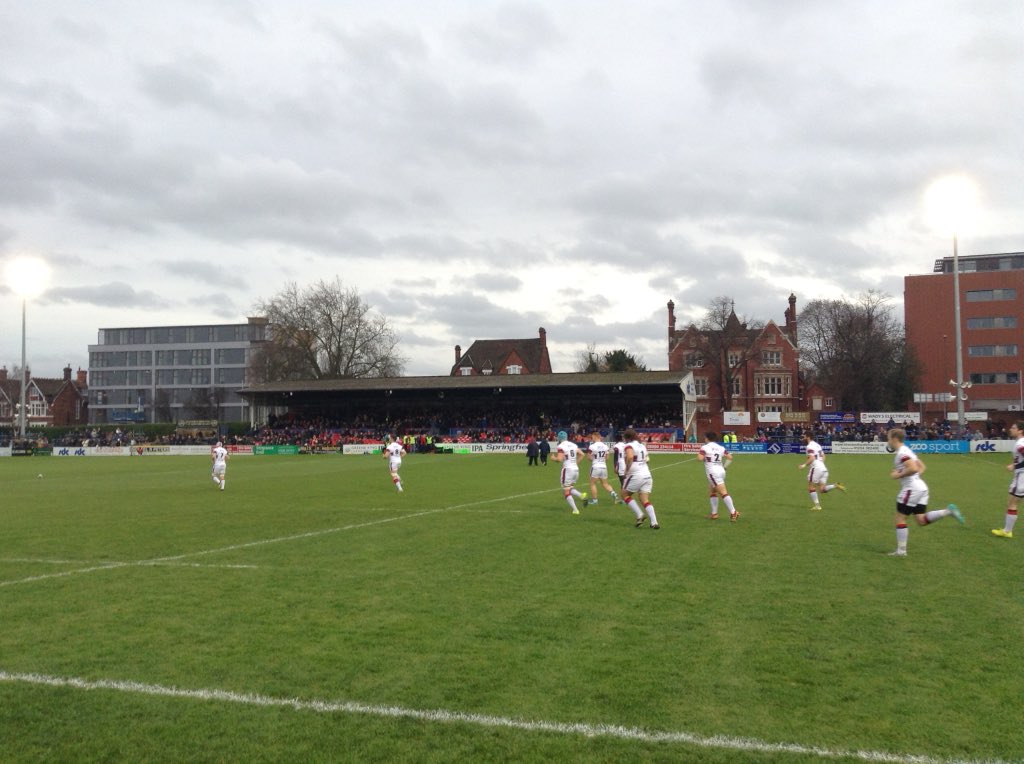 Excellent win for Doncaster Knights at Bedford today. Poor weather conditions but flockhart kicked well.