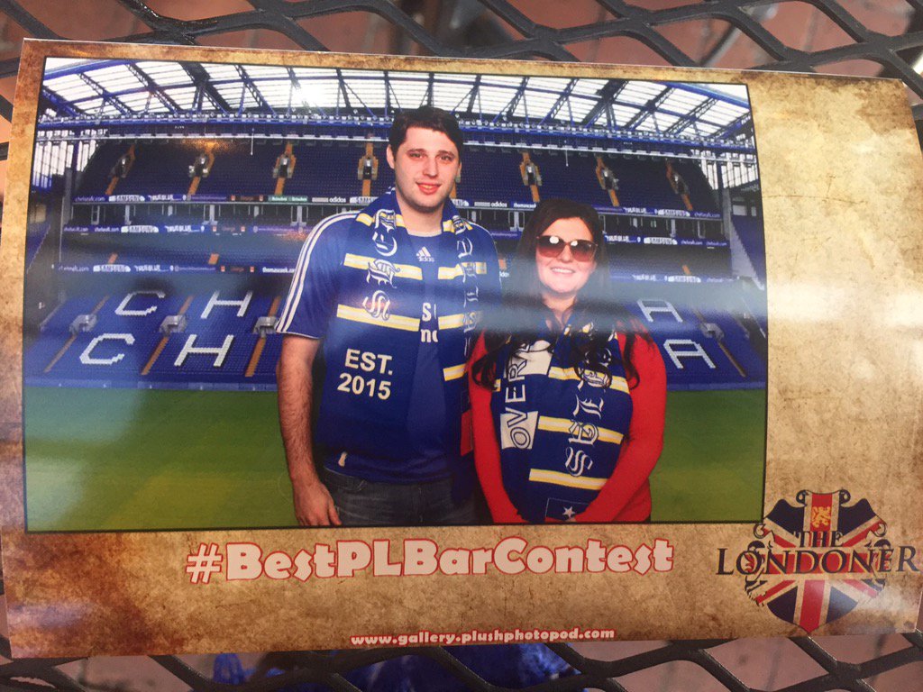 Charlotteltate's tweet photo. @TheLondonerPubs Santas Soccer Stadium Tour @DallasShedEnd #BestPLBarContest https://t.co/SywhBFbrDD
