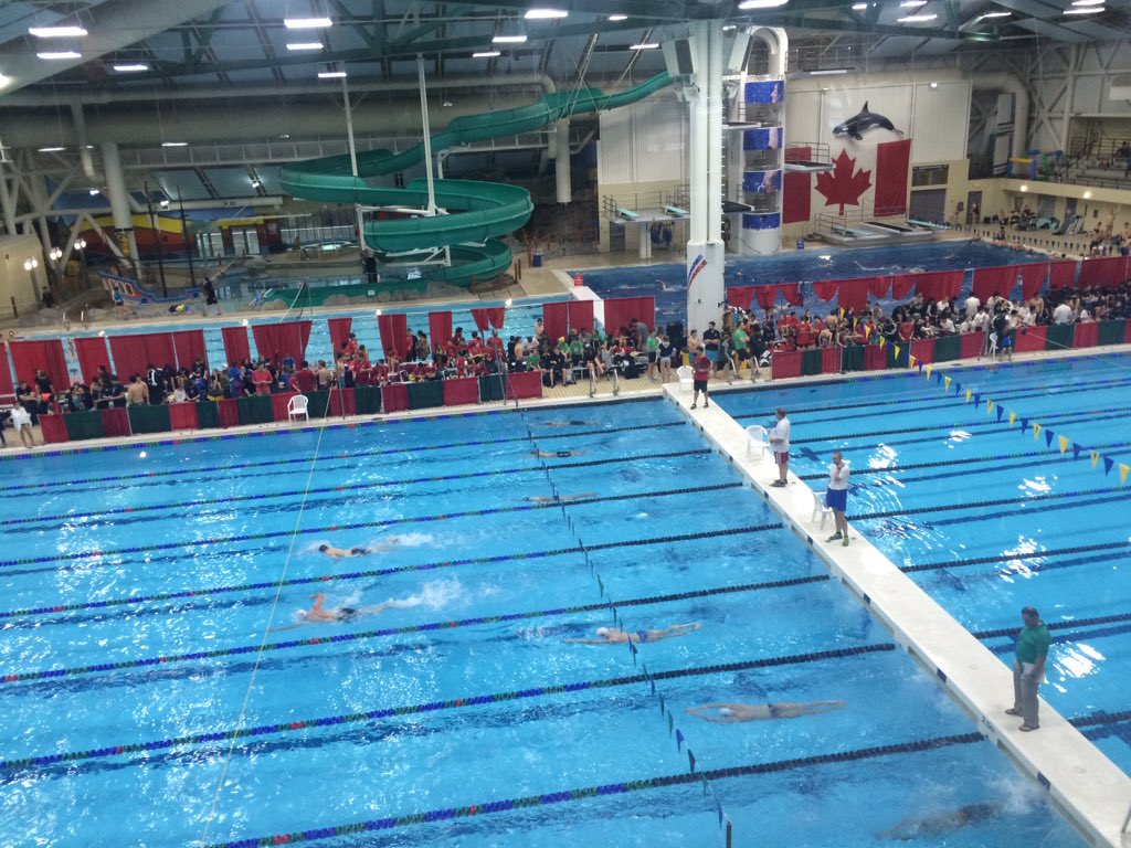 dralimiller's tweet photo. Commonwealth Pool Victoria BC...facility to keep the parents happy and busy too. #starstakebc https://t.co/D2obR7fmKA