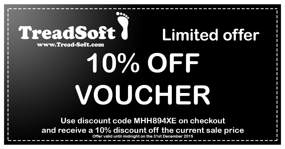 TreadSoft1's tweet photo. Use discount code MHH894XE for a further 10% discount on Amazon
#TreadSoft https://t.co/NUq1mFnewh https://t.co/O9kWrUiK3m