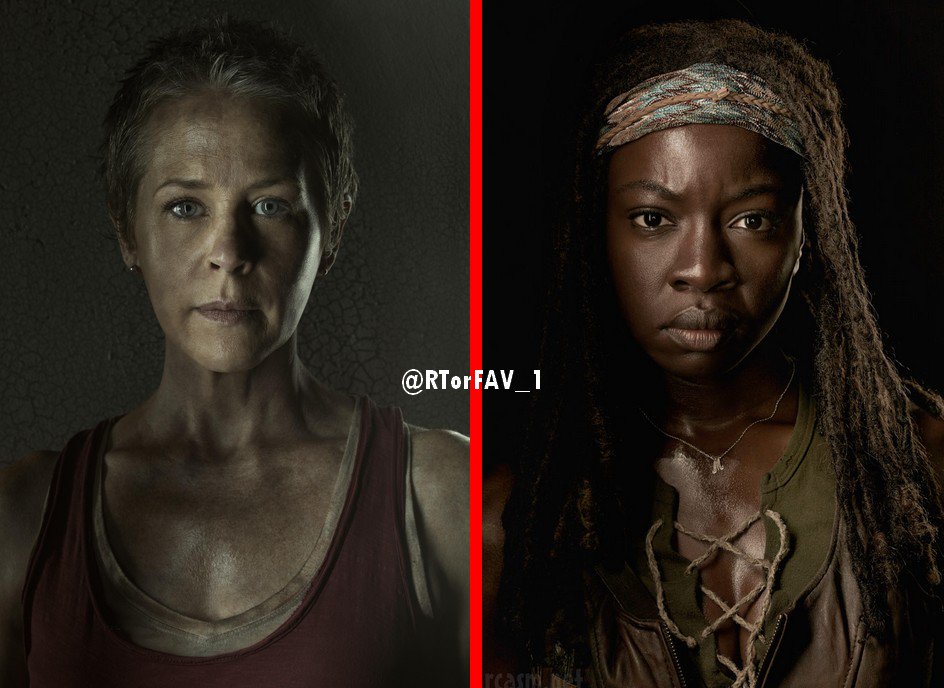 RTorFAV_1's tweet photo. REQUESTED 
RT for Carol
LIKE for Michonne https://t.co/7pdygvQDoy