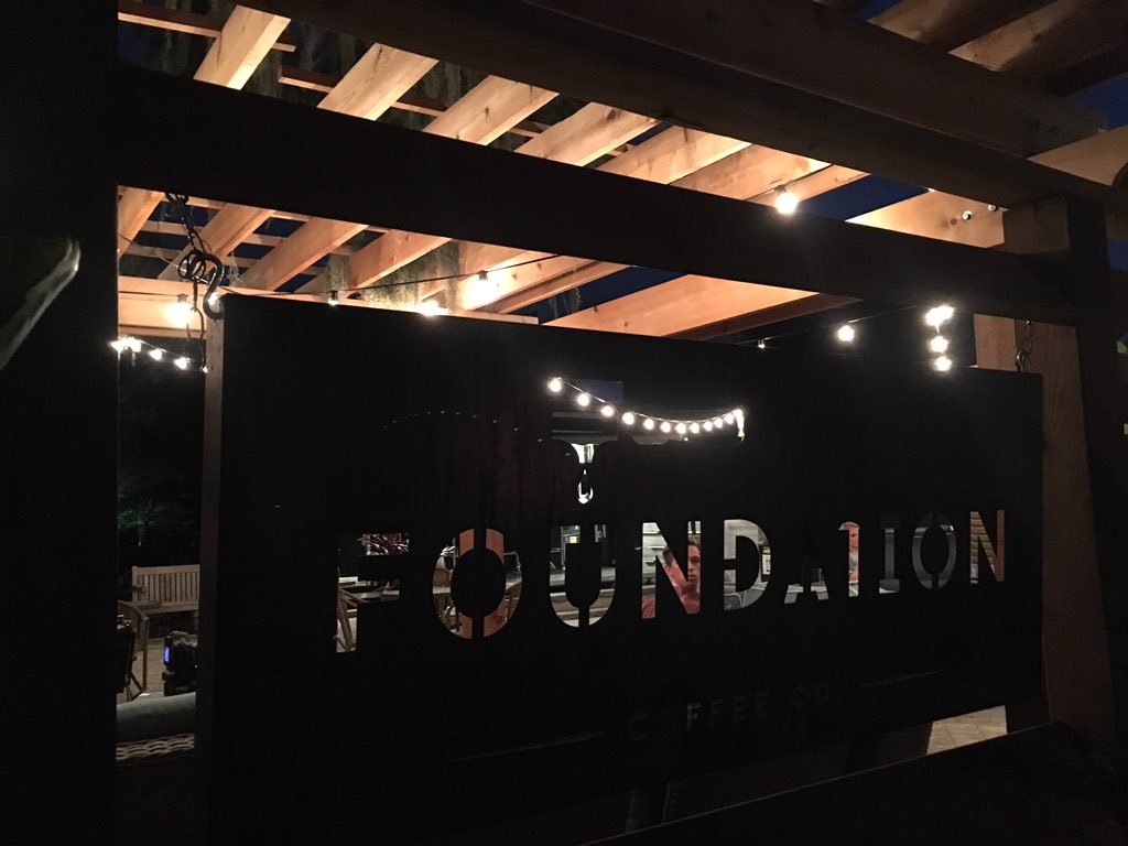 proracinggroup's tweet photo. Huge thank you to local badasses, Foundation Coffee Co. for giving us tonight's backdrop for a client's vid. https://t.co/tuT8A0eYLu