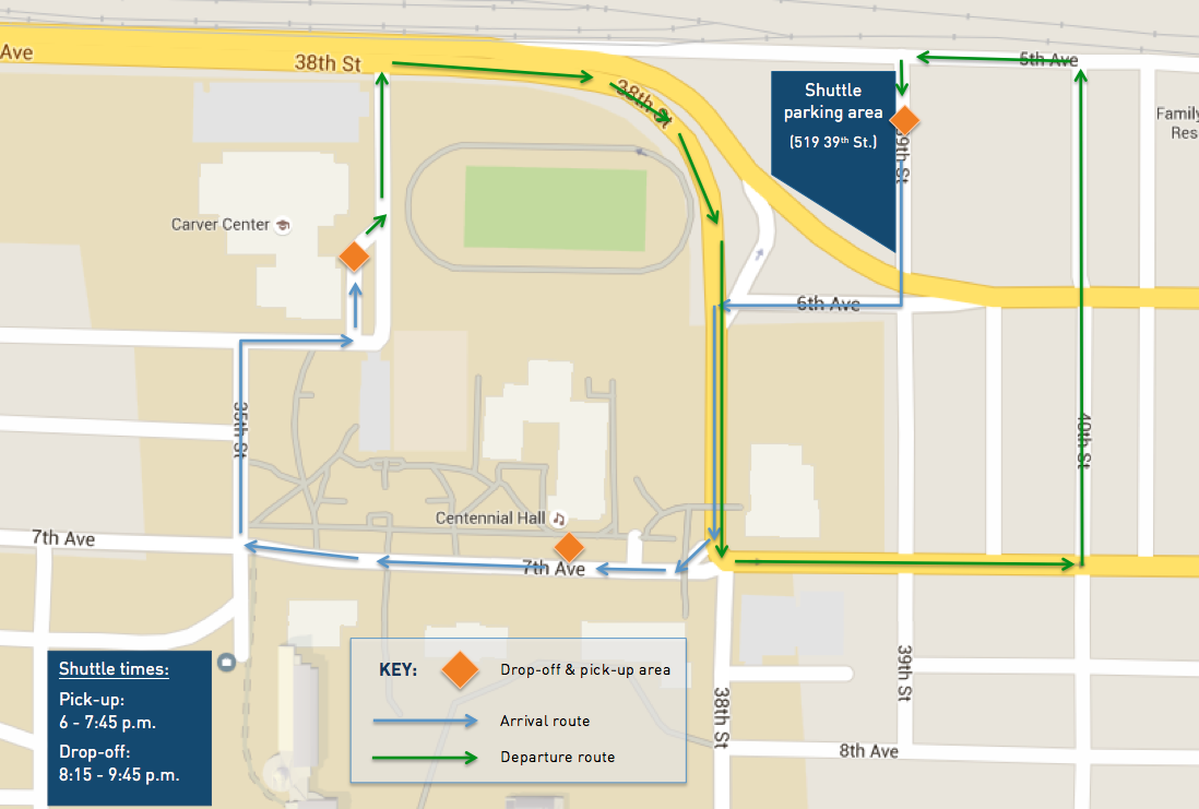 AugieSings's tweet photo. There's a shuttle for Christmas at Augustana due to limited parking. Check out details here: https://t.co/nvFcJXgFiM https://t.co/r6JhXhfRIl
