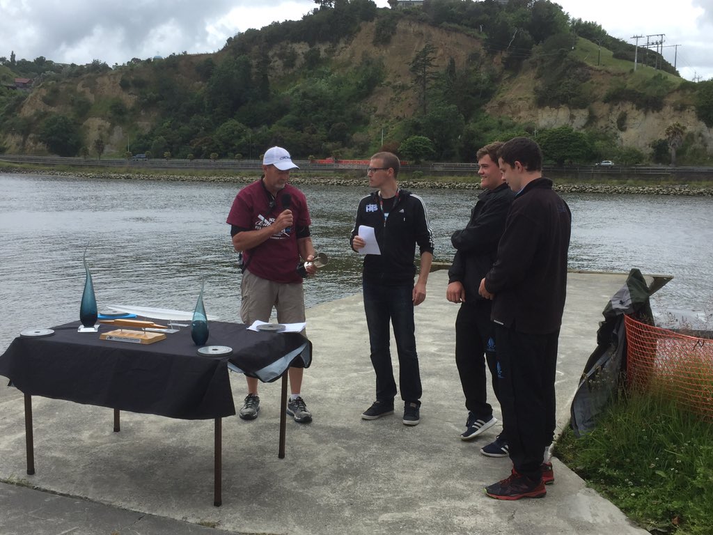 Wanganui Collegiate School wins the Sprint Challenge Trophy