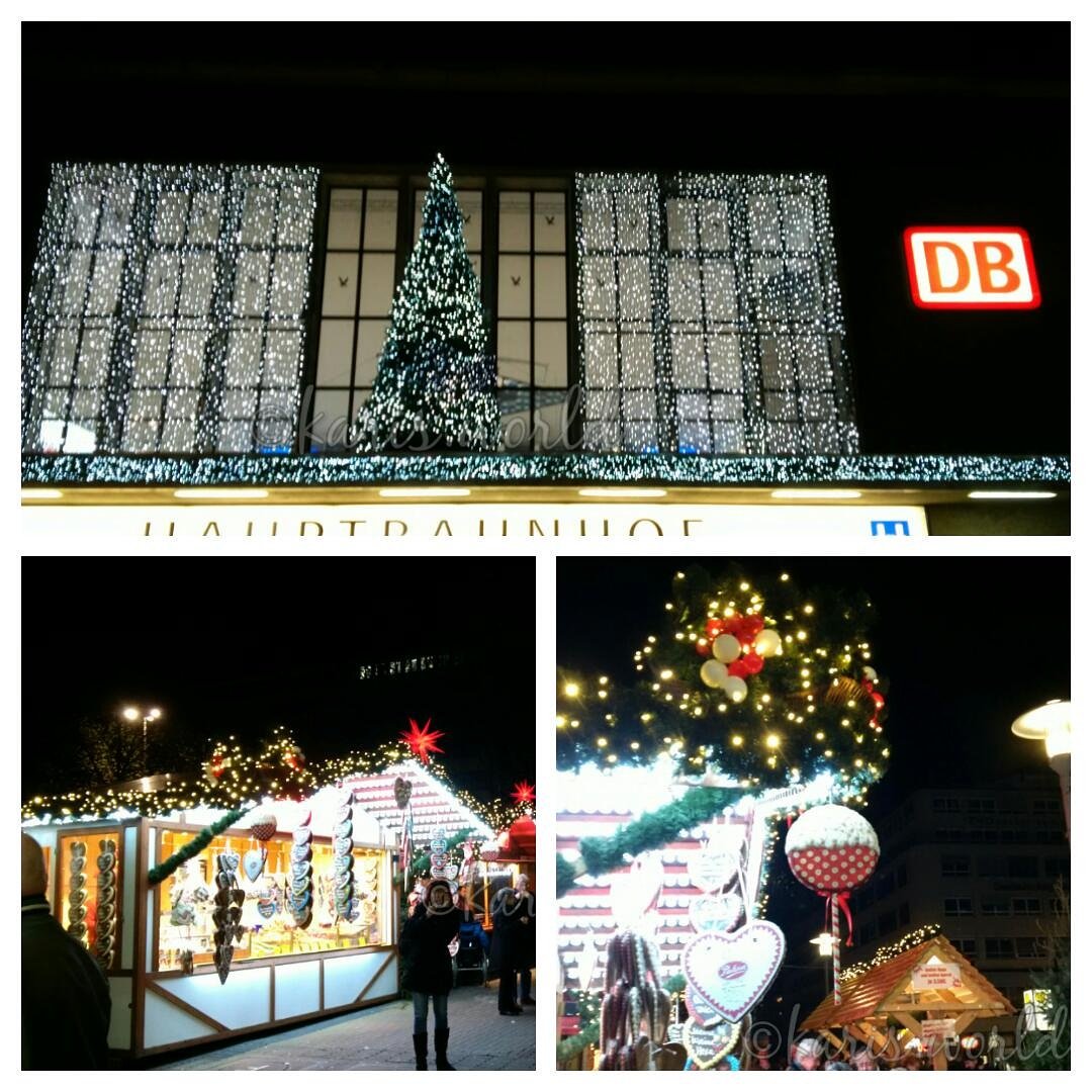 Very nice Greetings from the small @Christmas market of the @Düsseldorf <a href="/MainStation/">Main Station</a> .