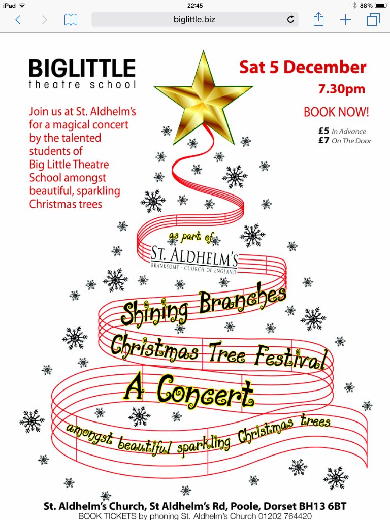 musicredman's tweet photo. Such a great concert night by @BIGLITTLENews at #StAldhelm's! #MusicaltheatremeetsChristmas! https://t.co/Gz9DNboVG1