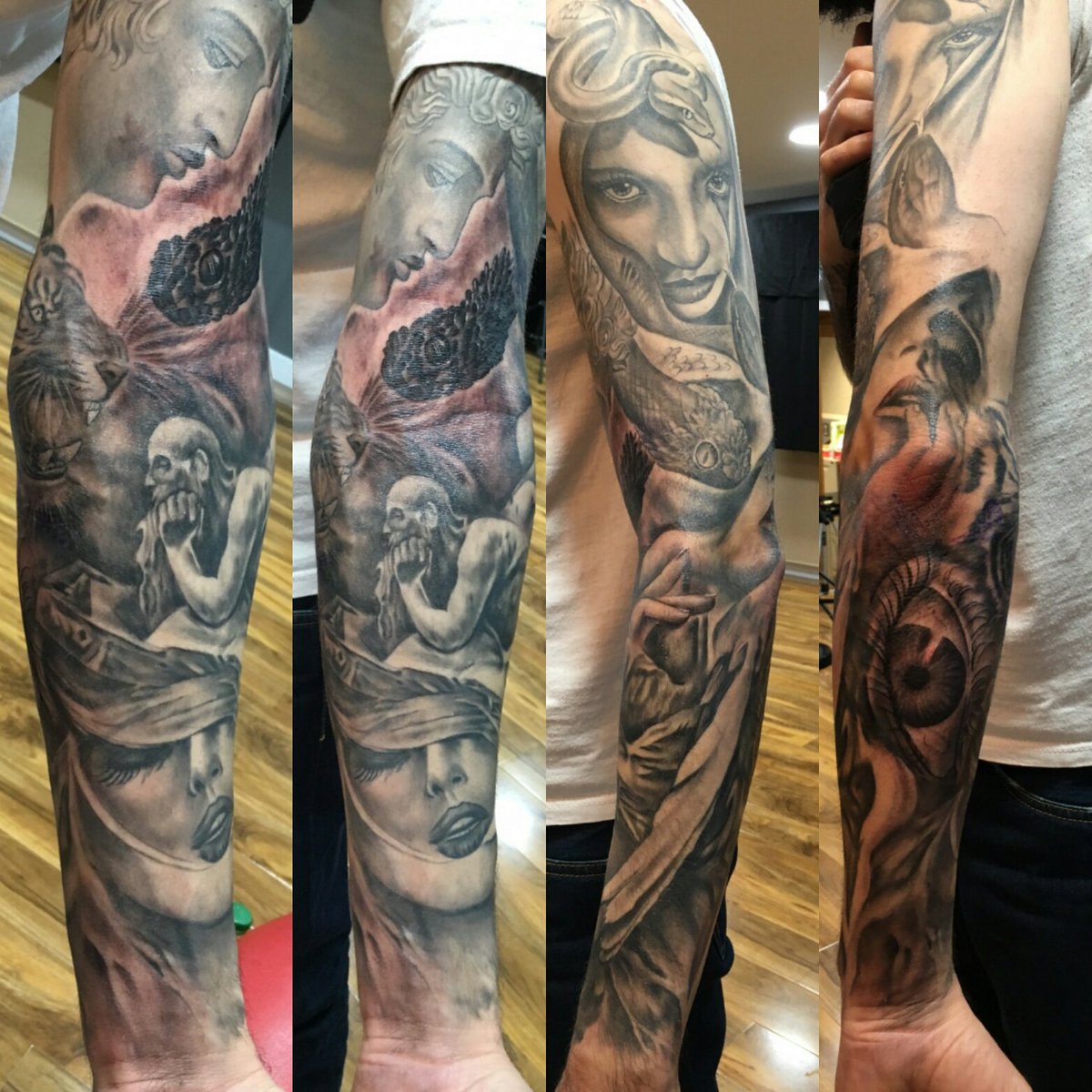 BGLondontattoos's tweet photo. #sphinks_tattoos #bartek_tattoos #chingfordtattooshop #inked #ink #artist #art #blackandgrey #tattooartist https://t.co/SK9HzeNXvN