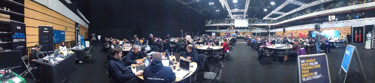 AOLCareersINTL's tweet image. We're still going strong at #techcrunchhackathon #TCDisrupt