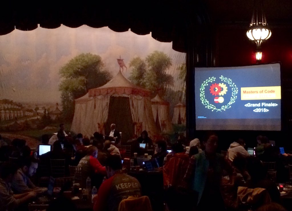 MessiahJacobs's tweet image. Luv the energy #MastersOfCode finale! Great #ideas from #great people! @frogtwitt @MasterCardNews @BlackGirlsCode