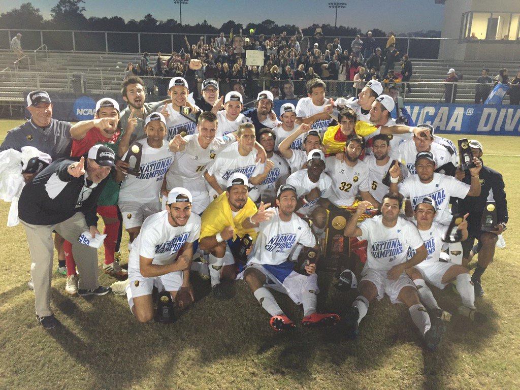 NCAADII's tweet photo. Congrats to the NCAA Division II Men's Soccer National Champion Pfeiffer. #MakeItYours @PfeifferSports https://t.co/g2uQLCZ8JJ
