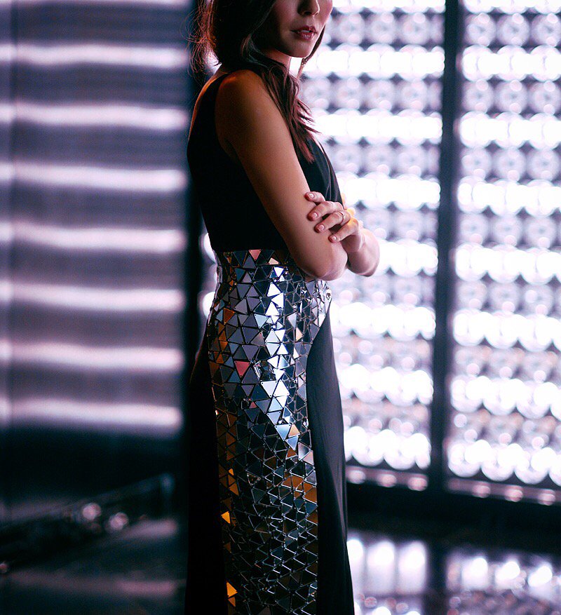 Bergdorfs's tweet photo. .@styleheroine steals the spotlight in a #CDGreene dress, designed exclusively for BG. Shop with link in our profile https://t.co/iWg5ezzX4h