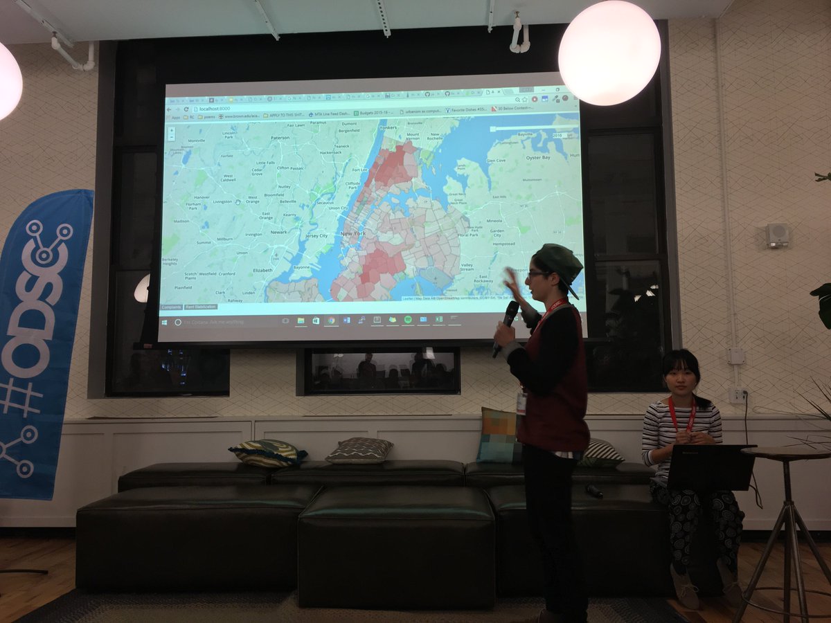 BetaNYC's tweet photo. The fourth #hackforheat team, โquality of life.โ https://t.co/C2bFJ9kE7V