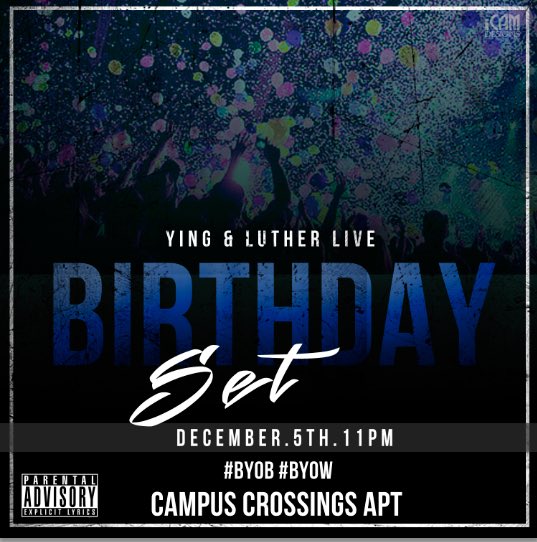 Luther_Live100's tweet photo. Popping bottles all night #LIVEAllNight https://t.co/OQtwsPHzWK