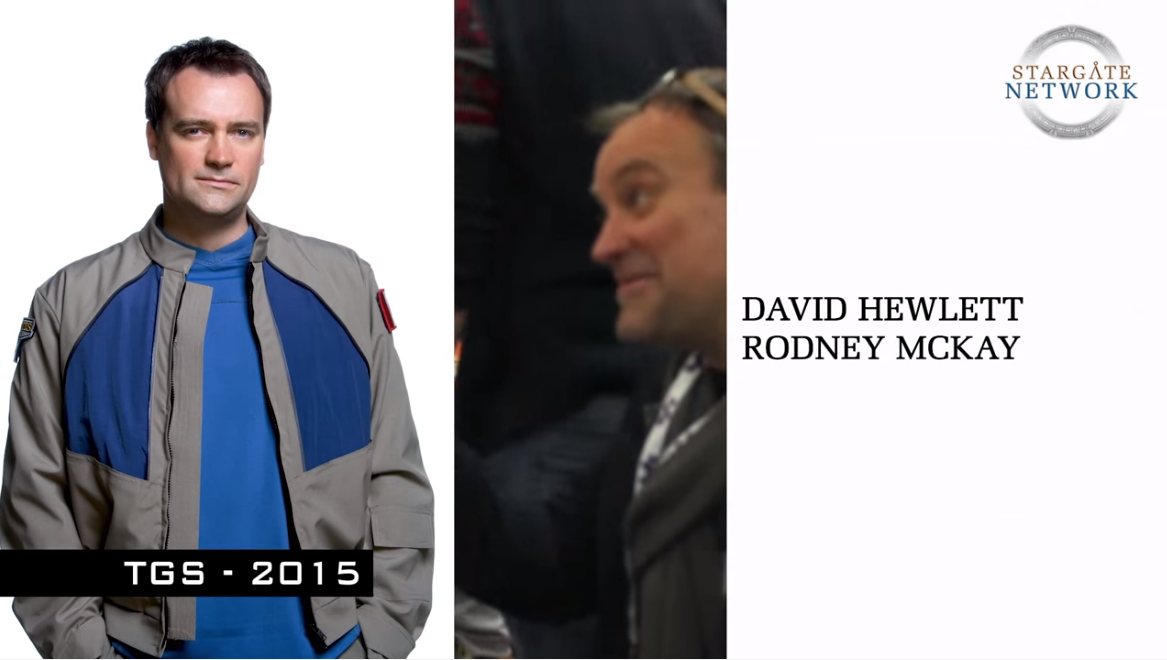 atlantistvru's tweet photo. #SGA #RodneyMcKay #actor @DHewlett 's playing #StargateNetwork at #TGS! https://t.co/bUYK86req9 #Stargate #SG #video https://t.co/e061x7No5x