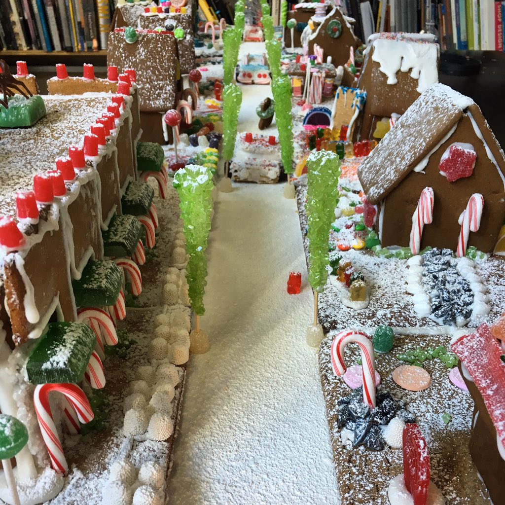 architekton_inc's tweet photo. Gingerbread Farmer Avenue was a complete success! Happy Holidays!! https://t.co/TMVfJCdIh3