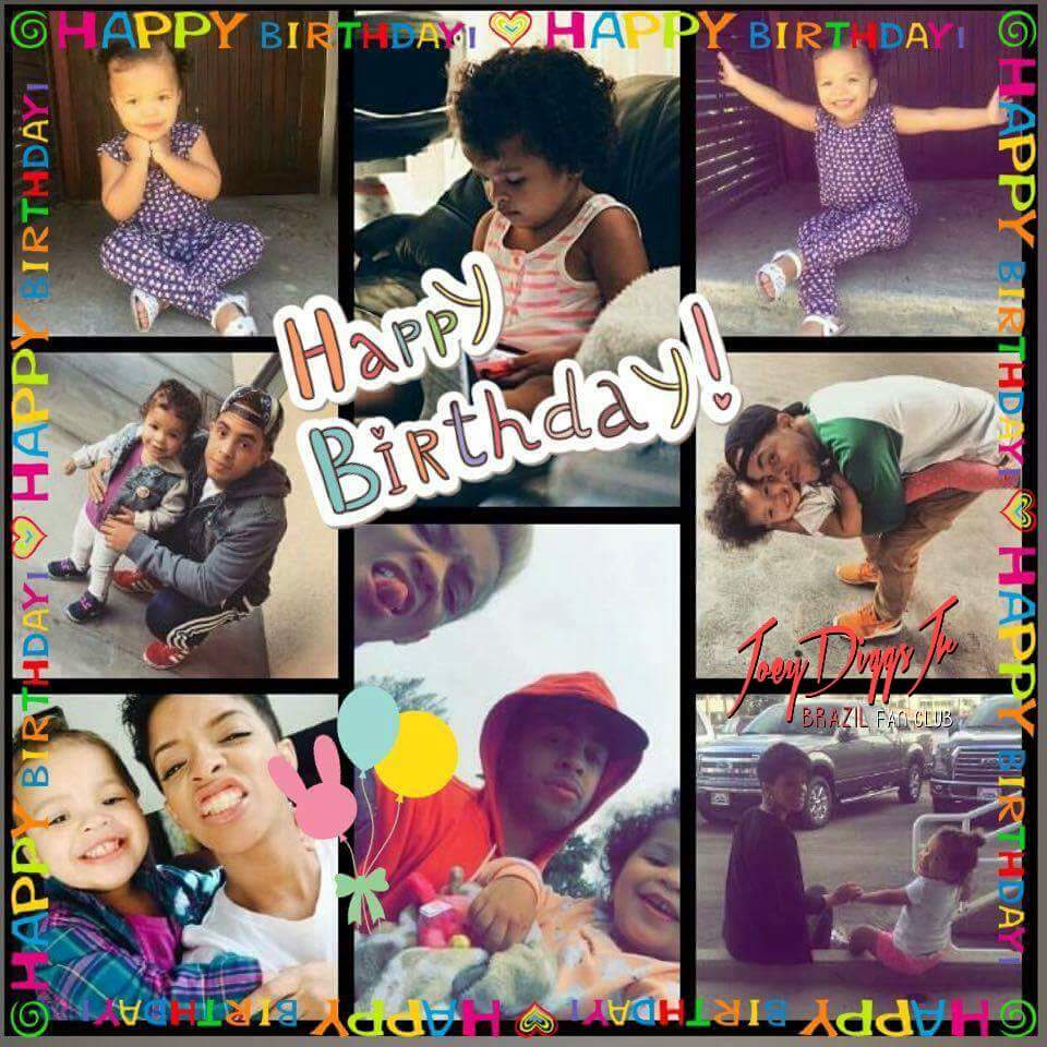 JoeyDiggsJr_BRA's tweet photo. Hoje é aniversário da Izzy! Filha do Joey com a Tati! Essa fofura está completando 3 aninhos! 
Happy Bday Izzy! ❤️ https://t.co/4ROin1rlws