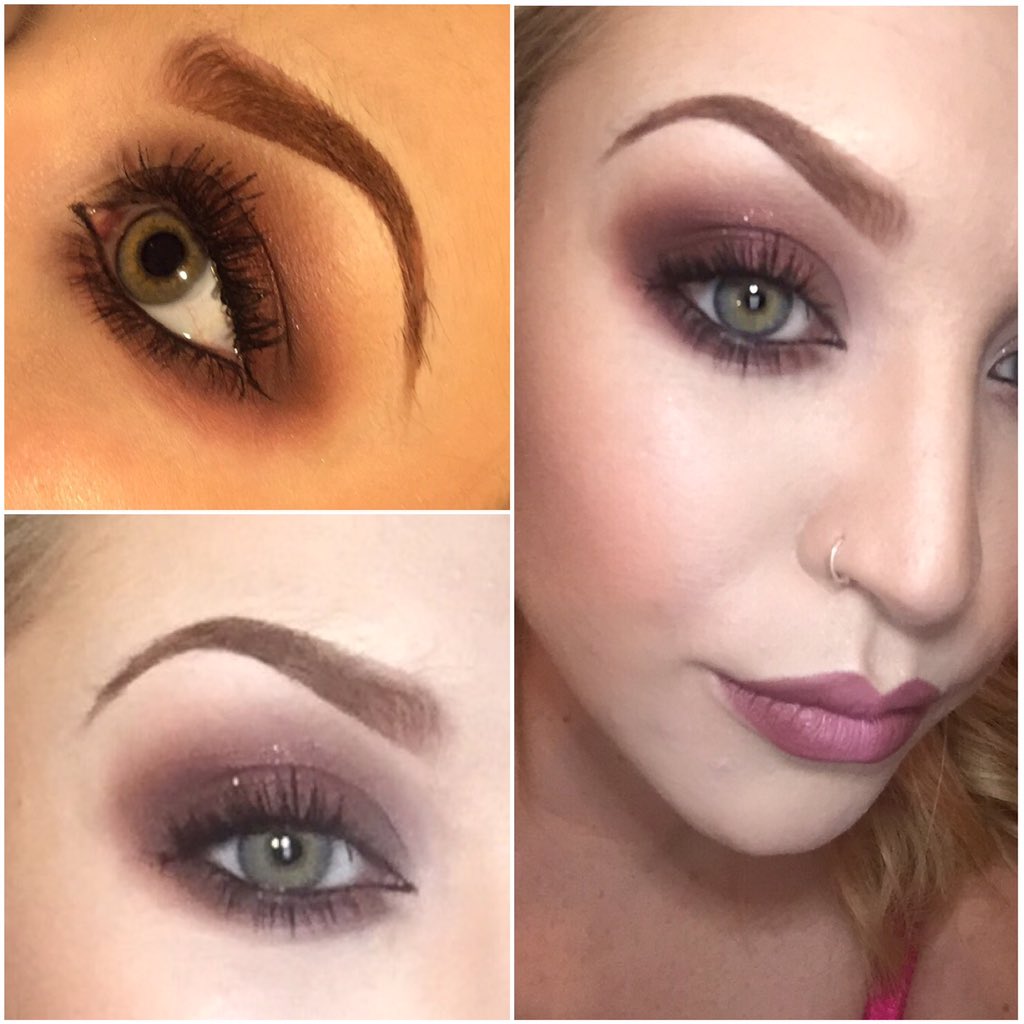 LauraEMcCormack's tweet photo. precision browgel on brows, all over eyes and blended out,patted over a tiny bit of Berber pure pigment @illamasqua https://t.co/6eq9QKMw5R