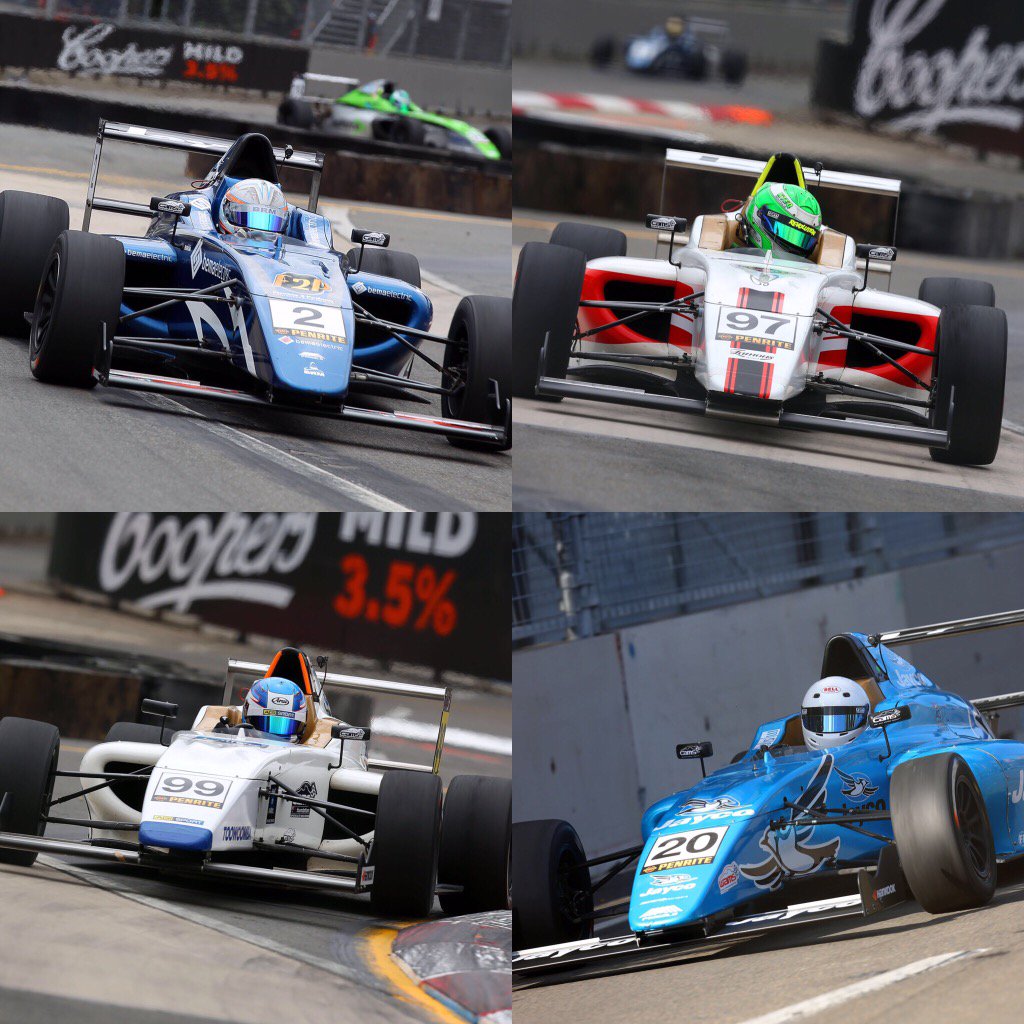 Formula4AU's tweet photo. Last day of #F4AU for 2015! Race 2 gets underway from 8:45am. #Formula4AU #Formula4 #V8SC #Sydney500 https://t.co/j7reC6JBn6