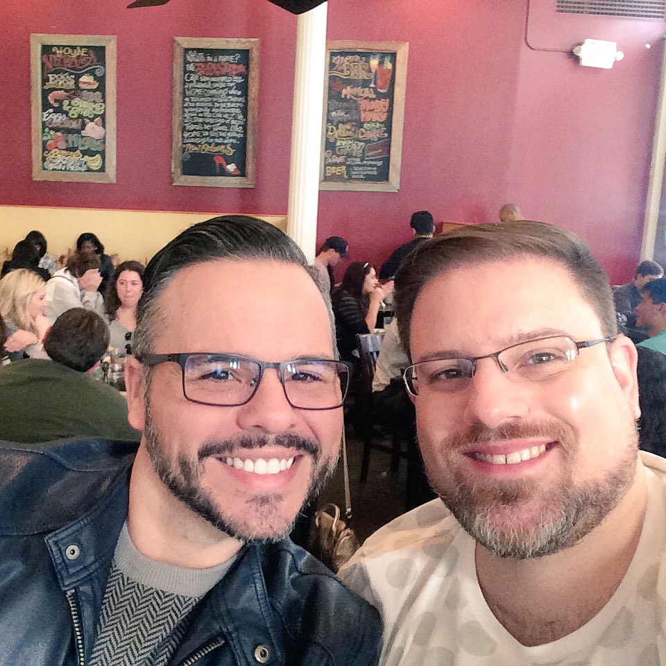 FiDiBrian's tweet photo. @rubyslippercafe enjoying the bacon Bloody Mary while we wait for our food #bernesto #nola https://t.co/D9LNBkOekf