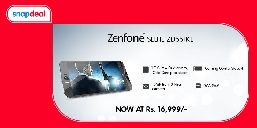 Get yourself a selfie perfect phone at an unbeatable price. Visit: bit.ly/-Zenfone-Selfie to get yours!