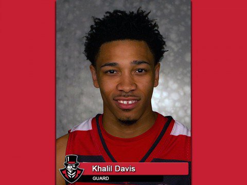 Clarksville_TN's tweet photo. #APSU #KhalilDavis nominated for NABC Good Works Team #clarksville #austinpeay #basketball… https://t.co/aJEz0raQBI https://t.co/THZqQRFTR1