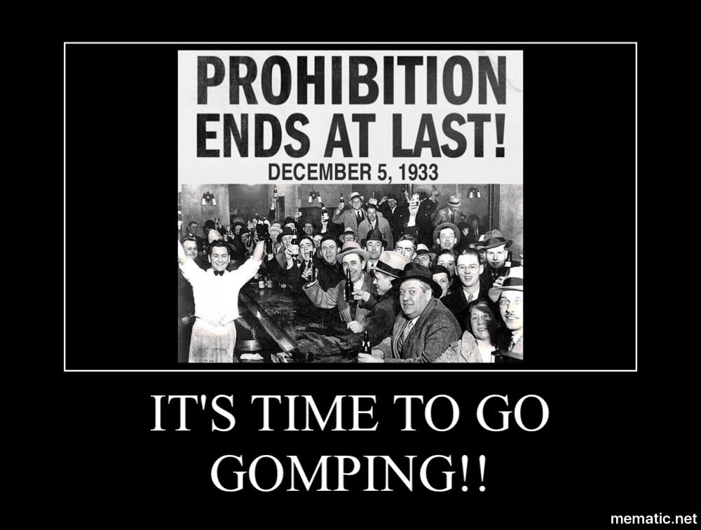 DrinkGompers's tweet photo. Celebrate #repealday and our right to go Gomping!!#ProhibitionRepealDay #Gomping #classiccocktails #mixology #gin https://t.co/VDka3mzvWI