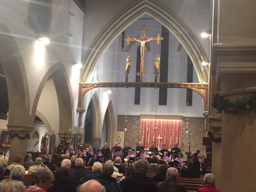 SaboohiFamili's tweet photo. beautiful performance celebrating re-opening of St Stephen's church.@CollaborateCI @GuernseyCollege marvellous https://t.co/9Vu8ADt70A