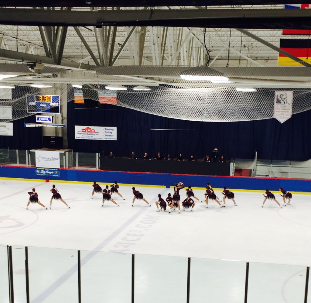 Novice FS Crystallettes "Pirates of the Caribbean"  32.72+38.11 Total 70.83 Currently in 1st #portersynchro