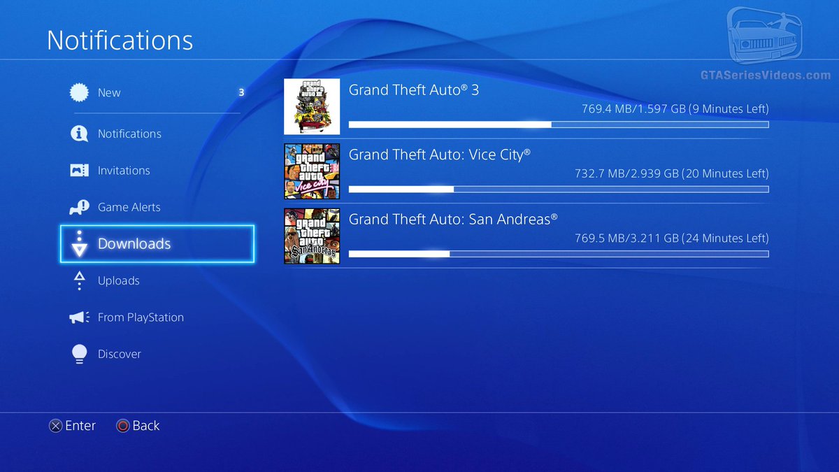 GTA Series Videos on X: PS4 owners are now able to buy and play PS2  versions of GTA 3, GTA Vice City and GTA San Andreas from PSN Store.   / X