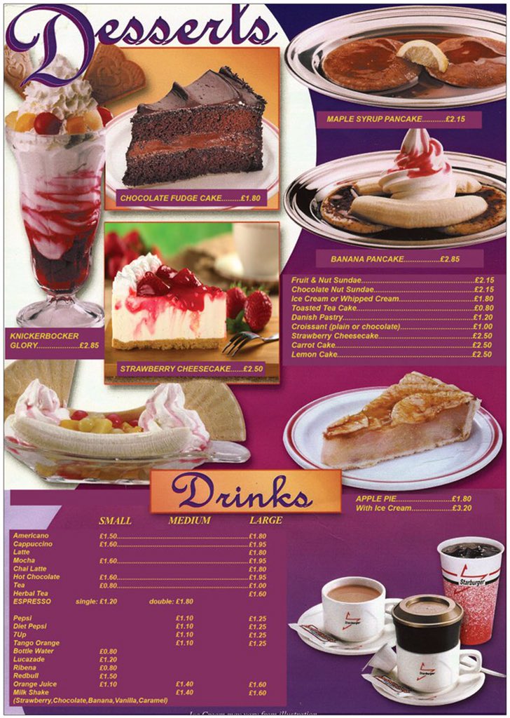 StarBurgerNW10's tweet photo. Dessert menu @StarBurgerNW10 @HarlesdenTT @OnlyInHarlesden https://t.co/FhP5x16zqm