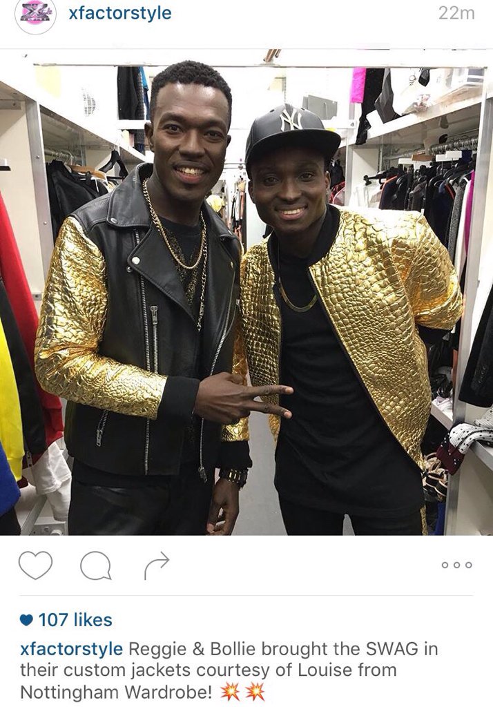 Louise made some very bling jackets for <a href="/ReggieNBollie/">Reggie n Bollie</a>'s performance tonight!! <a href="/CollegeStNG1/">agc</a>