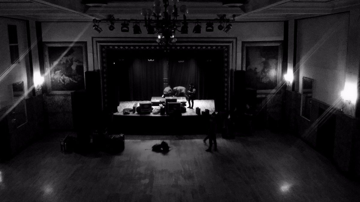 In Brooklyn tonight playing the beautiful <a href="/WarsawConcerts/">Warsaw Concerts</a> wit <a href="/wwpj/">We Were Promised Jetpacks</a> , on at 9