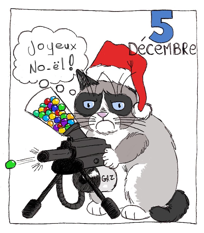viL0u's tweet photo. 5Décembre-GrumpyCat'sWorstXmasEver
https://t.co/h94ANQl7C8
#CalendrierDeLavent #AdventCalendar #Avent2015 #GrumpyCat https://t.co/O1Oimscaqe